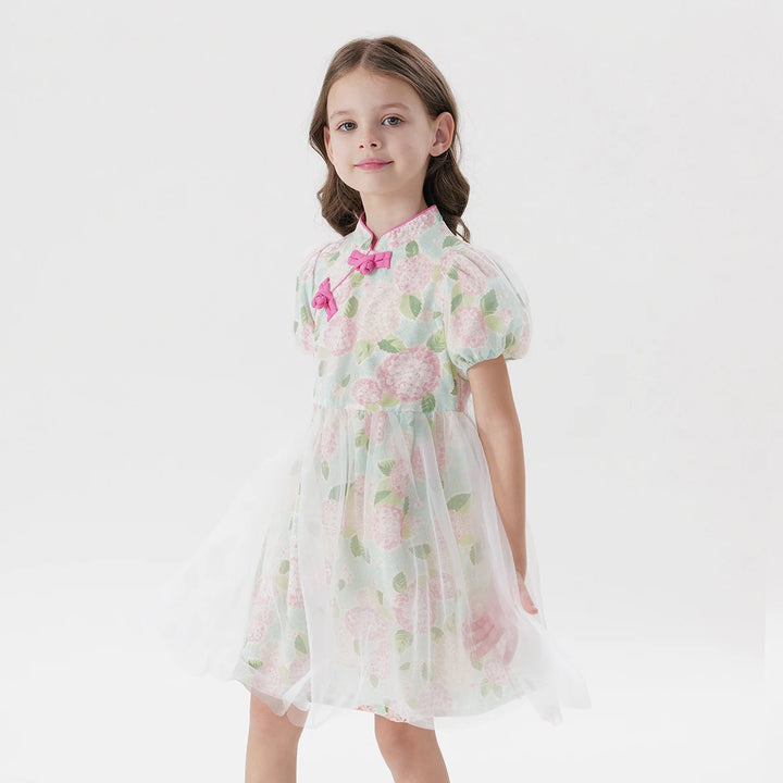 Printed Cotton Girl's Dress