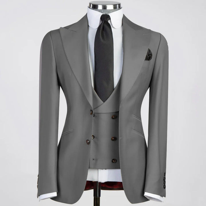 Versatile 3-Piece Men's Formal Suit