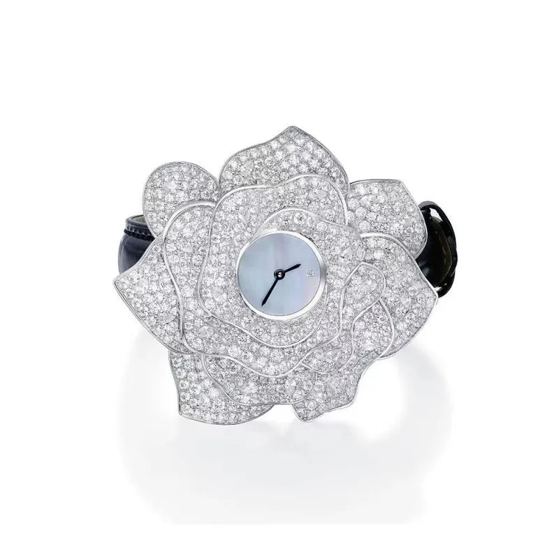 Elegant Rose Flower Bracelet