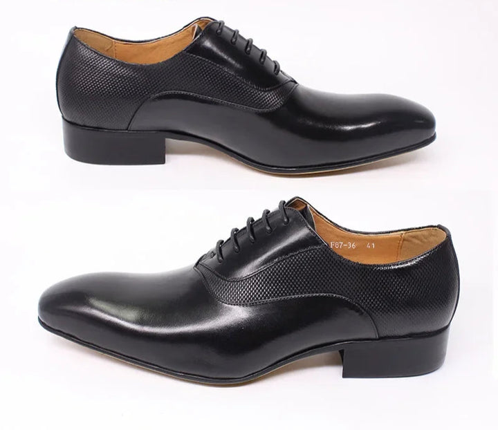 Classic Breathable Genuine Leather Dress Shoes