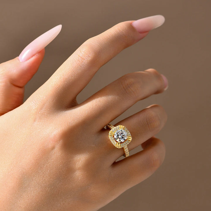 Lavish Lab Diamond Fine Engagement Ring