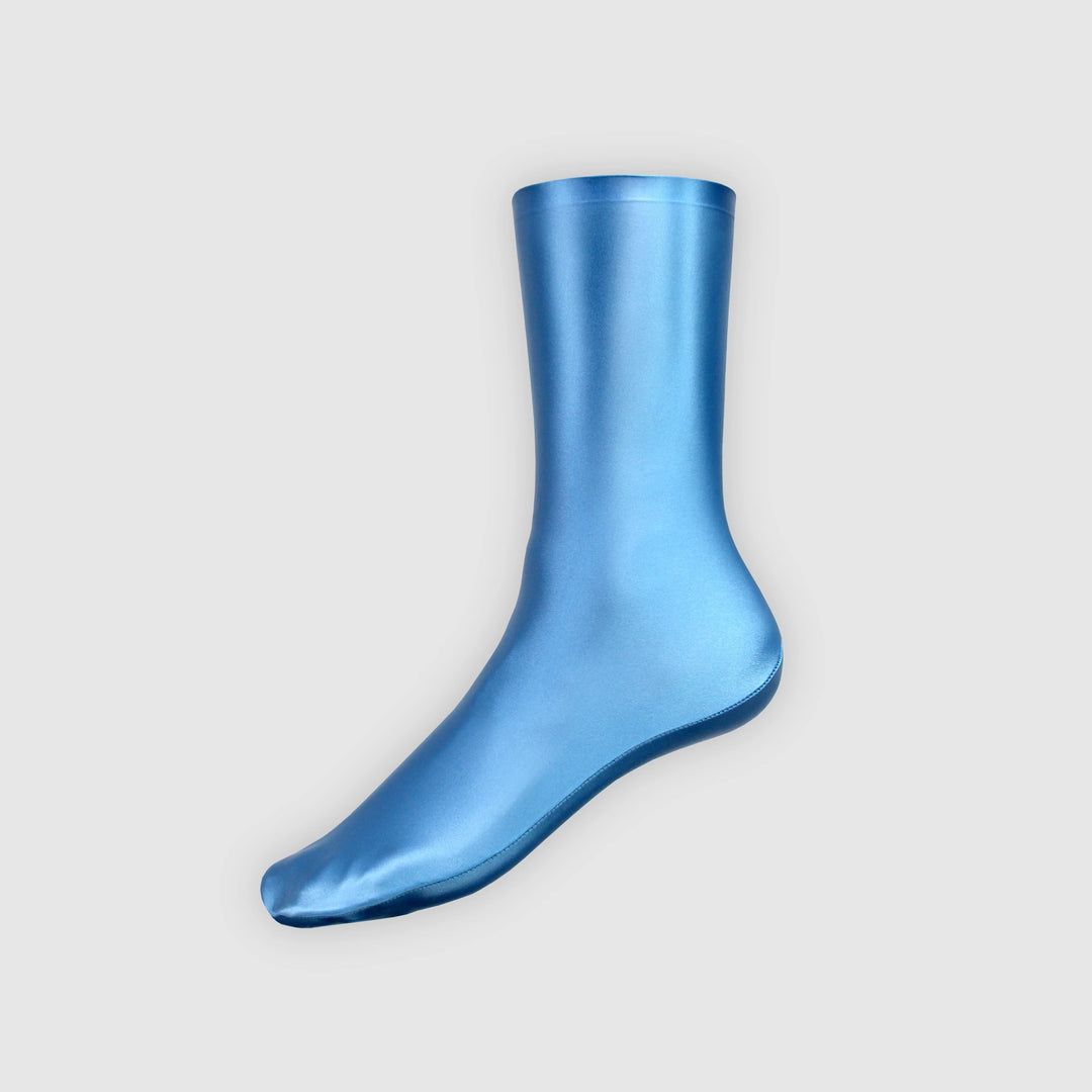 Luxury Glossy Satin High Tube Socks