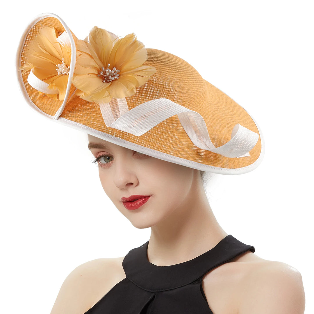 Unique Derby Sinamay Hat