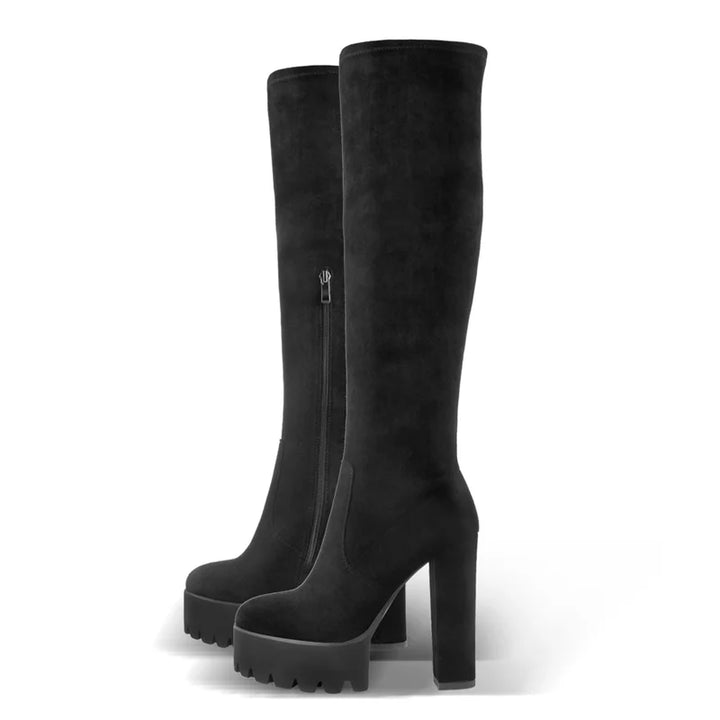 Regal Platform Over-the-Knee Boots