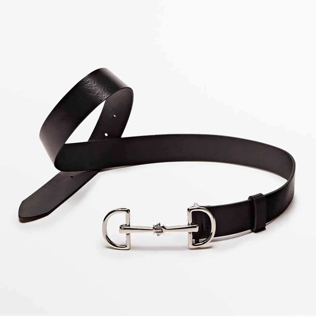 Versatile Soft Leather Thin Belt