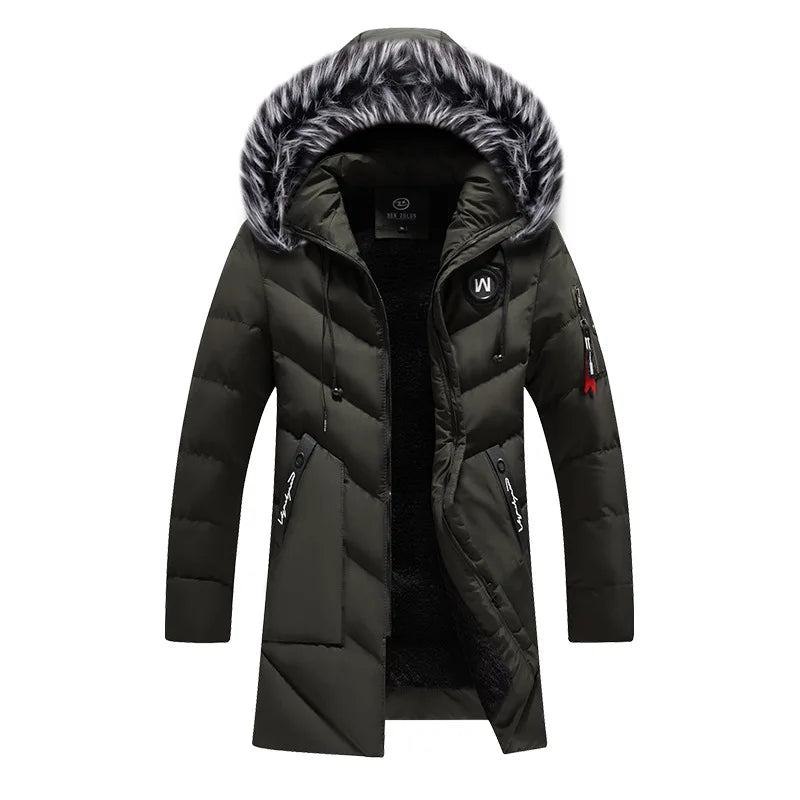 Classic Warm Padded Long Parka