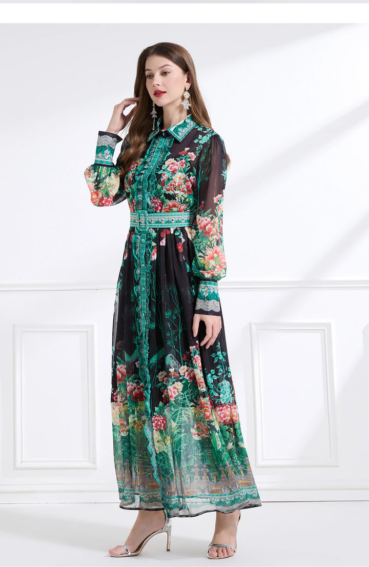 Lovely Waist-slimming Holiday Dress