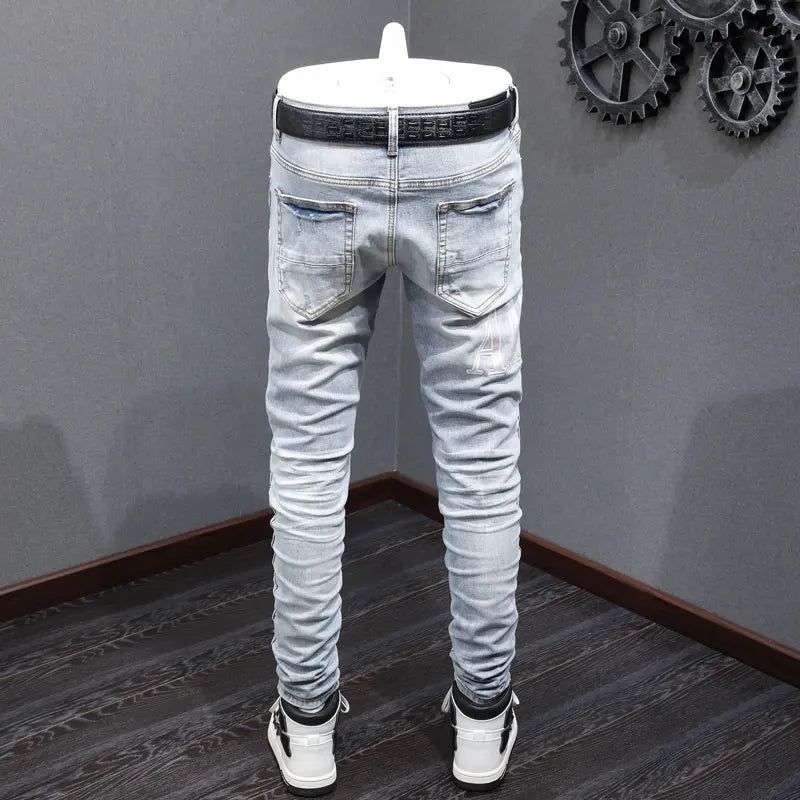 Trendy Hip-hop Jeans Pants