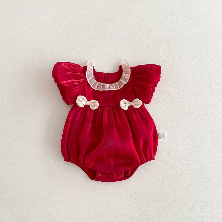 Beautiful Lace Baby Girl's Bodysuit