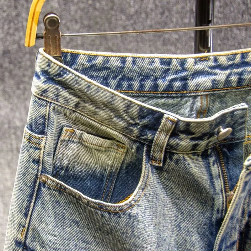 Vintage Distressed Denim Shorts