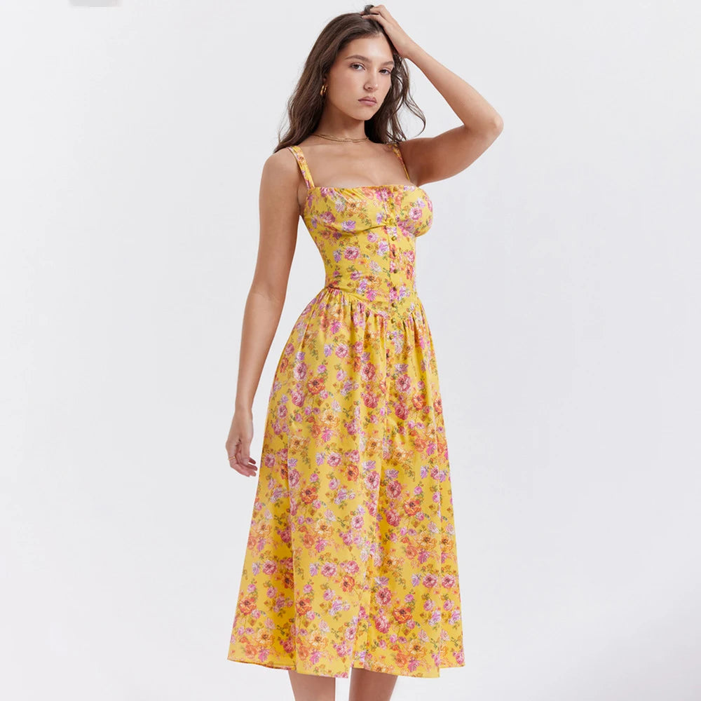 Cherish The Moment Floral Print Dress