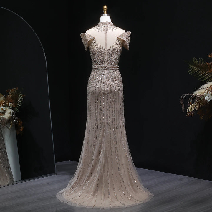 Luxury Off Shoulder Evening Party Dress