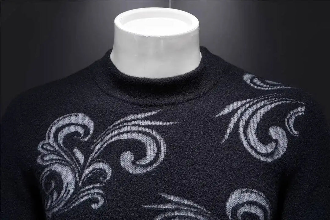 Stunning Knitted Wool Blend Jumper