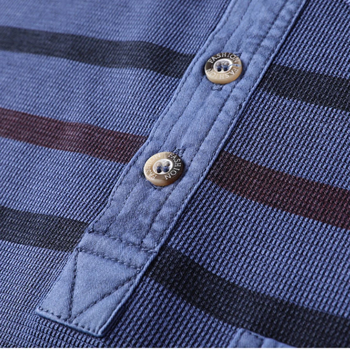 Smart Striped Men's Polo T-Shirts