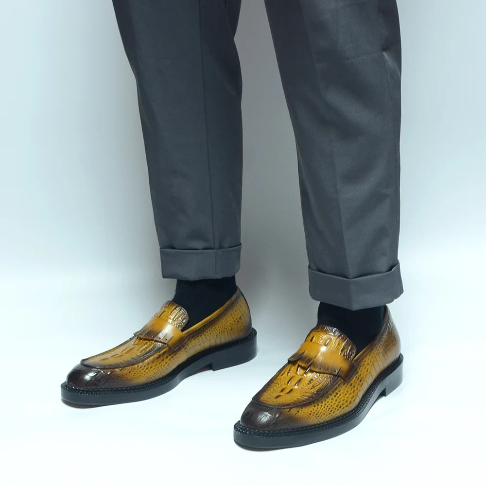 Modern Slip-On Leather Loafers