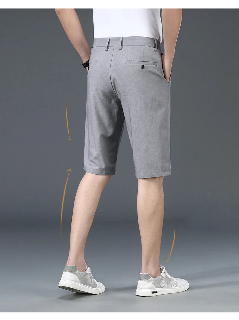 Straight Knee Length Casual Pants