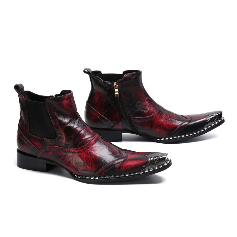 Luxury Zip-Up Ankle Boots