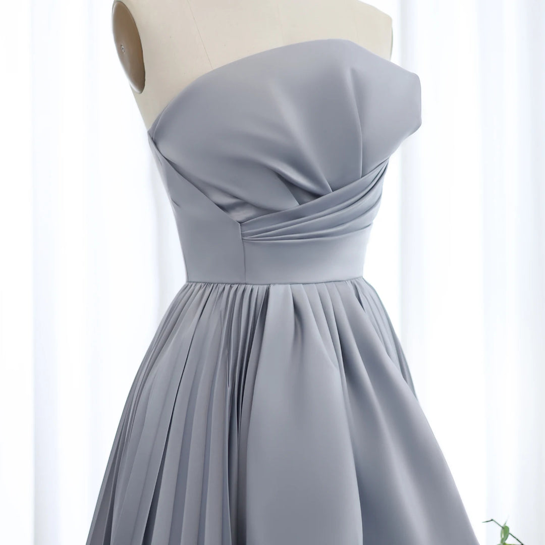 Wonderful Pleated Arabic Evening Dress