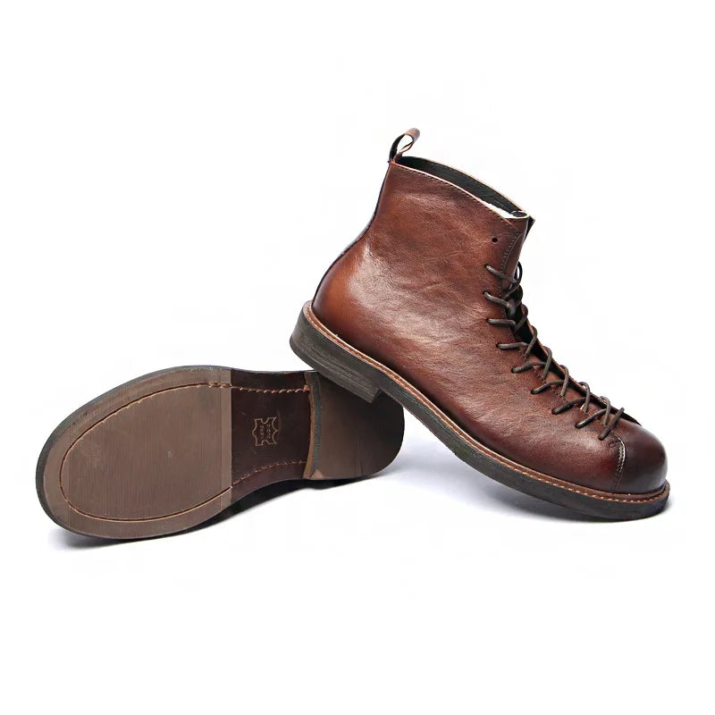 Everyday Real Leather Martin Boots