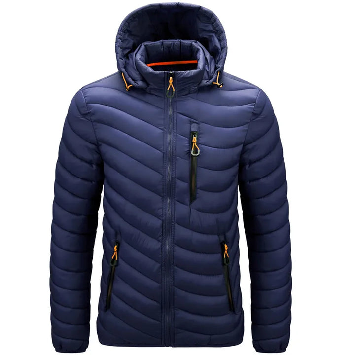 Trendy Hooded Padded Parka Coat