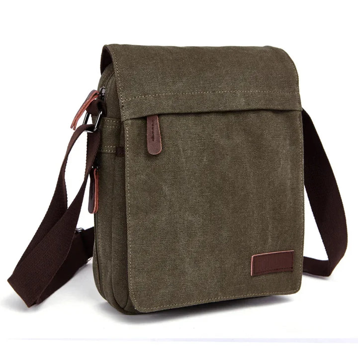 Vintage Single Shoulder Canvas Bag