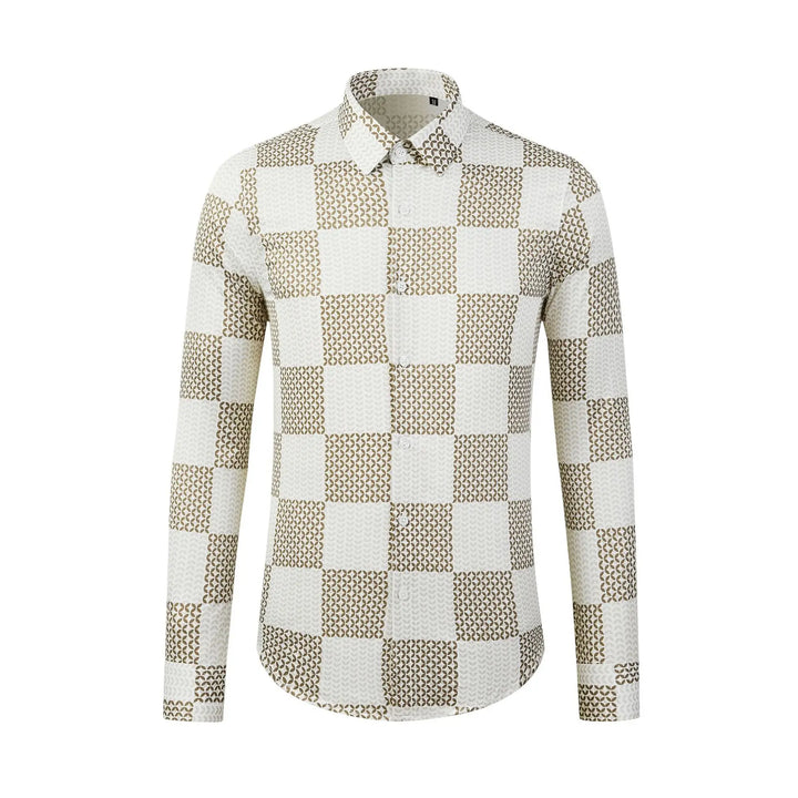 High-Quality Long Sleeve Plaid Shirt