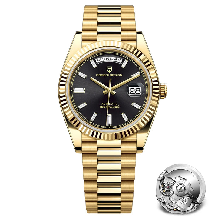 Luxury Automatic Sapphire Glass Watch