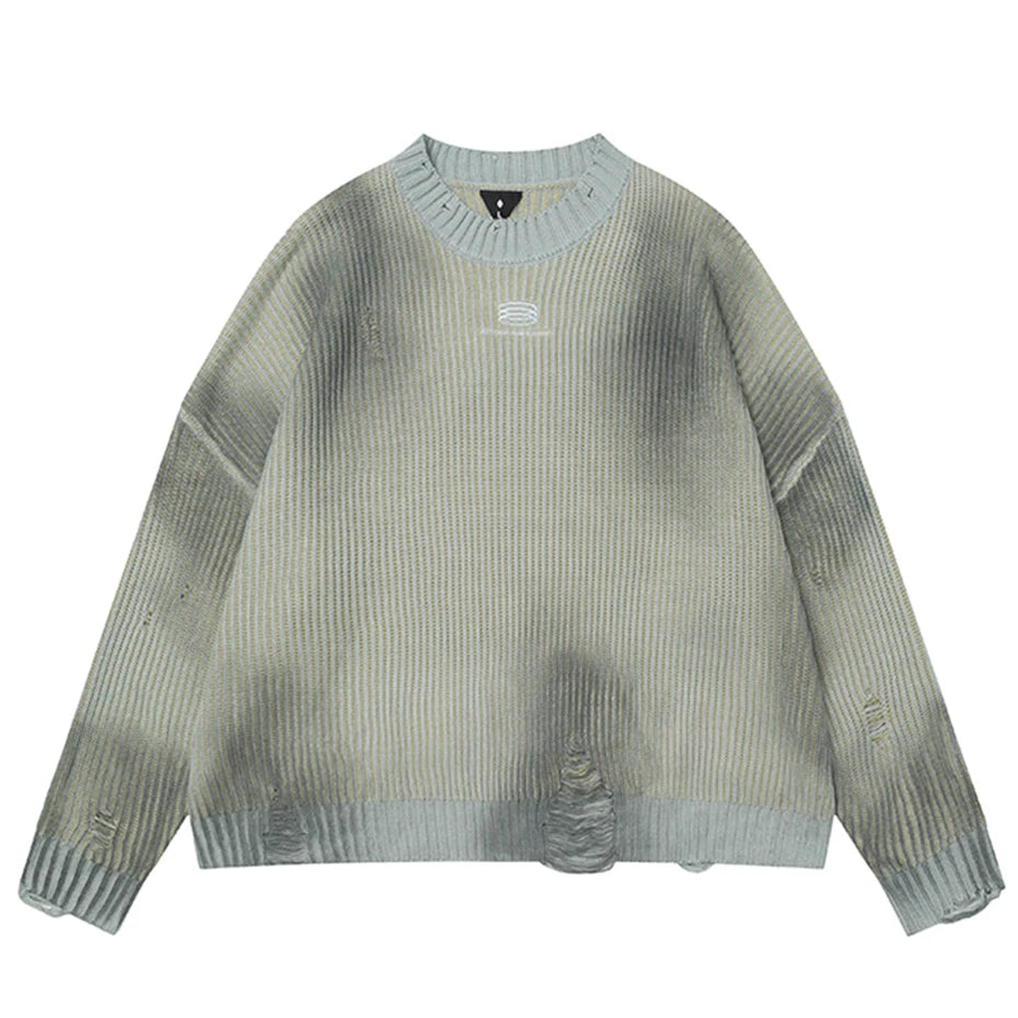 Trendy Ripped Men's Loose Fit Jumper