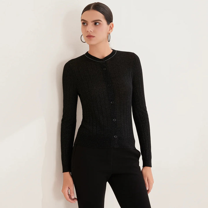 Timeless Superfine Merino Wool Cardigan