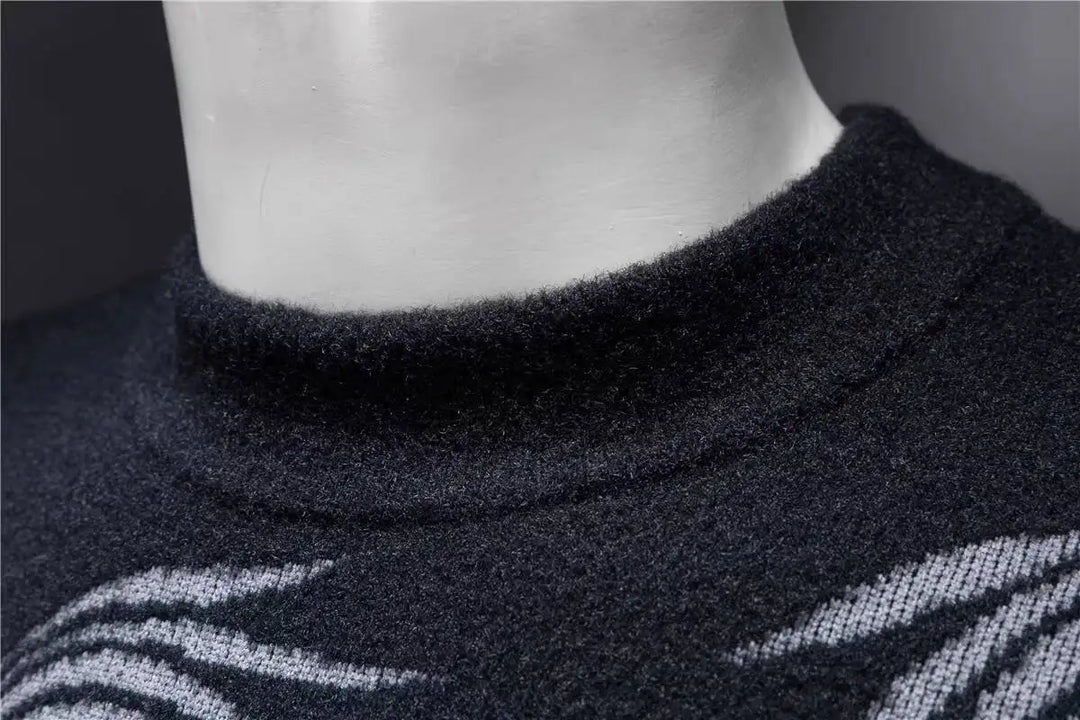 Stunning Knitted Wool Blend Jumper