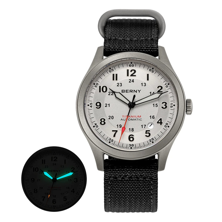 Elegant Mechanical Full Titanium Watch