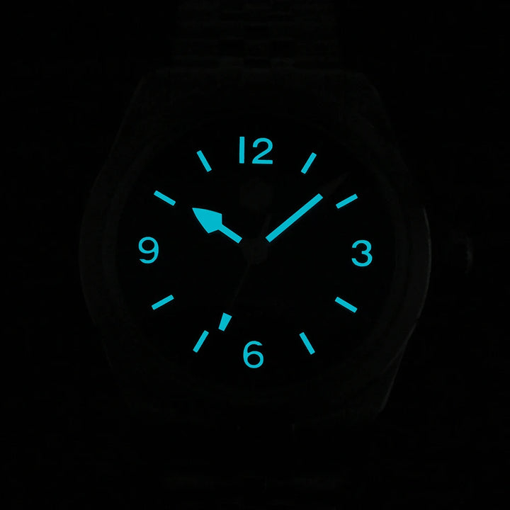 Glorious Sapphire Glass Mechanical Wristwatch