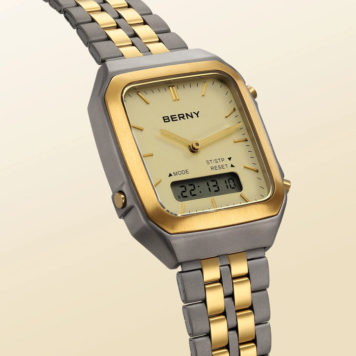 Vintage Square Dial Dashing Quartz Watch