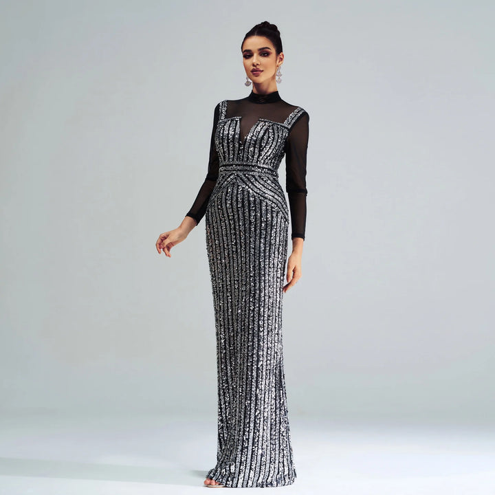 Stunning Hip-hugging Maxi Dress