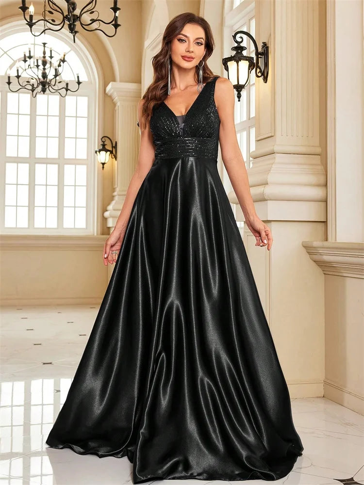 Sublime Sequins Prom Party Dress