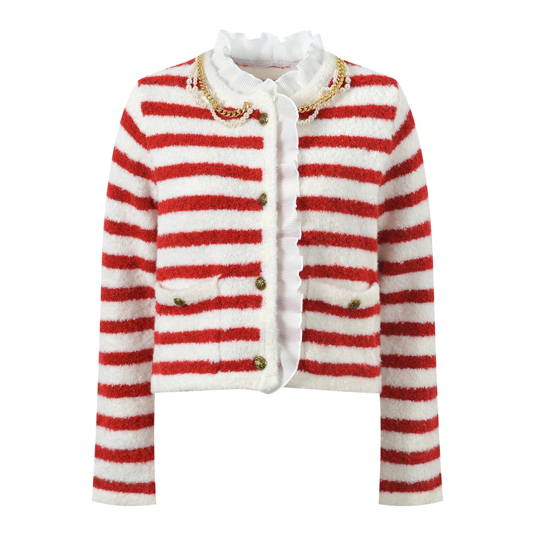 Trendy Long Sleeve Knitwear Cardigan