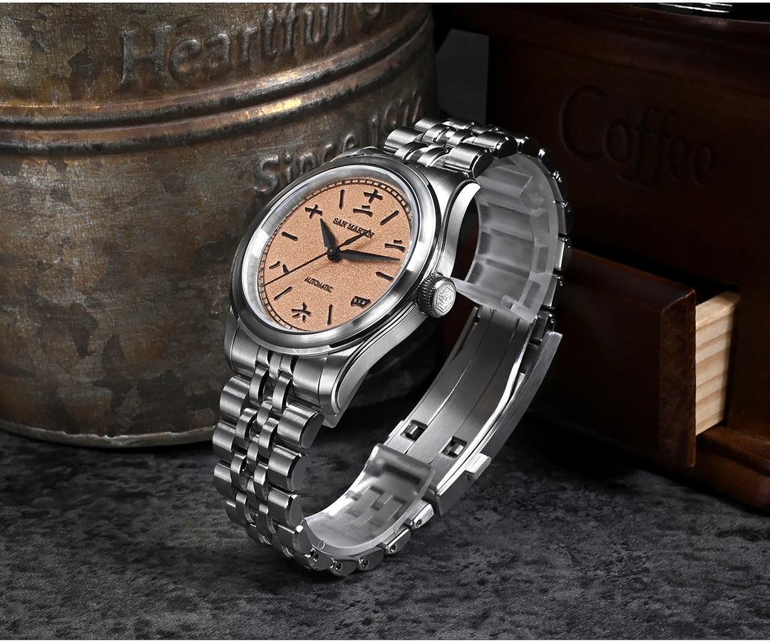 Sweet Sparkle Dial Automatic Watch