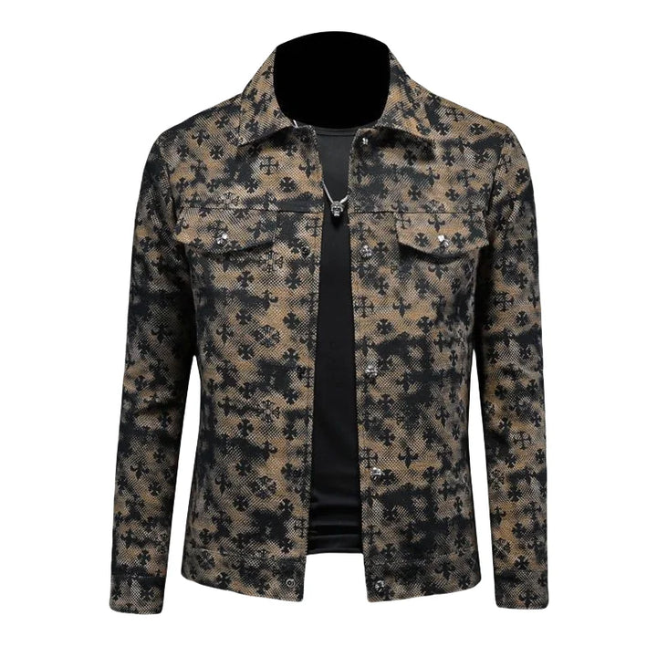 Trendy Single Breasted Denim Jacket