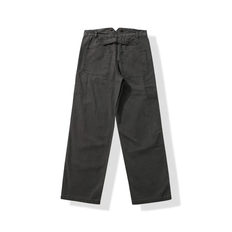 Trendy Wide-Leg Men's Cargo Pants