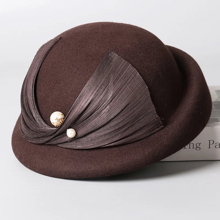 French Silk Linen Beret Hat