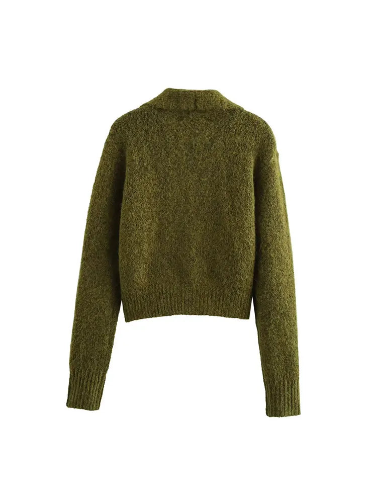 Stylish Double-breasted Collar Coat