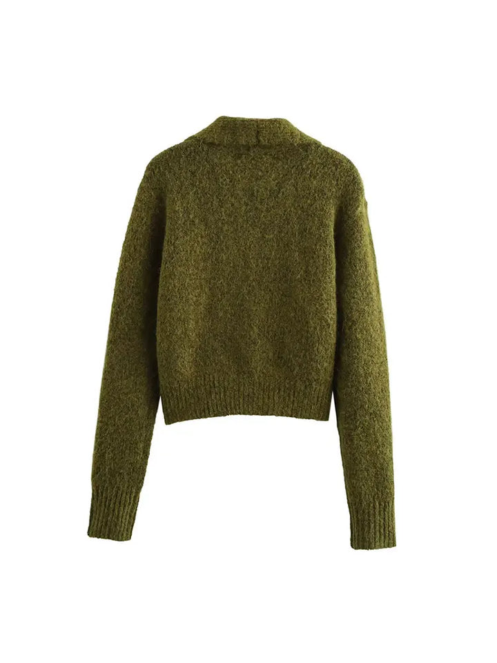 Stylish Double-breasted Collar Coat