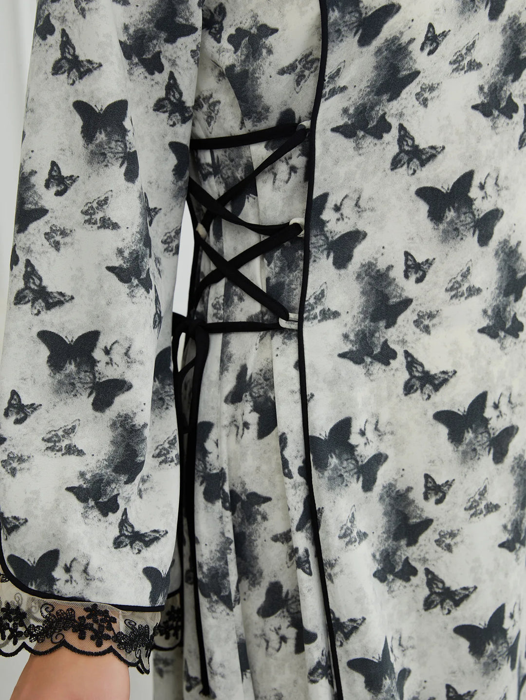 Classic Boho Abaya Dress