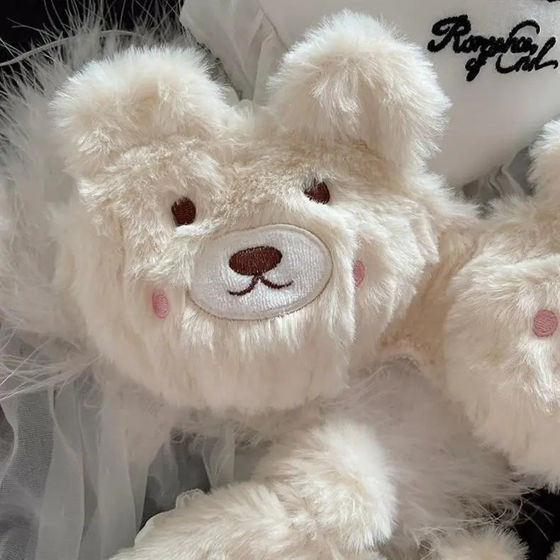 Adorable Bear-shaped Plush Bra Set
