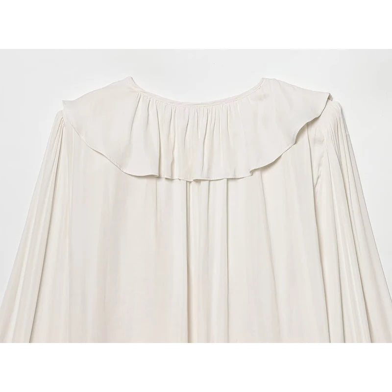 Stylish Layered Ruffle Blouse