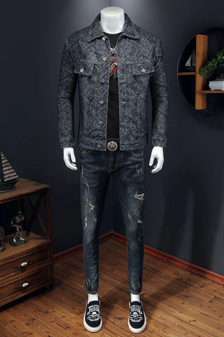 Casual Denim Streetwear Jacket