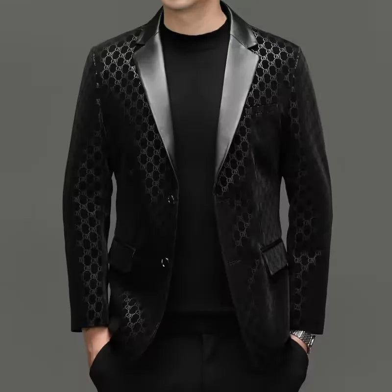 Premium Soft Sheepskin Leather Blazer