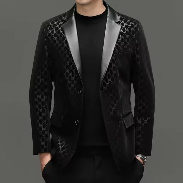 Premium Soft Sheepskin Leather Blazer