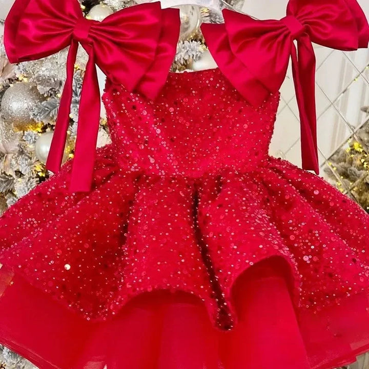 Bow Sparkling Sequin Girl&