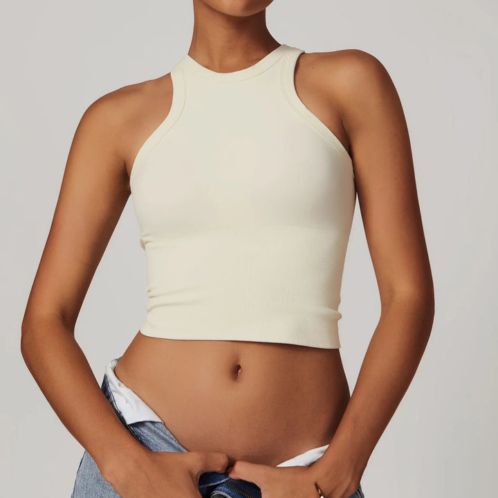 Breathable Crop Yoga Top